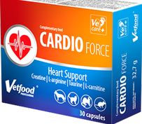 VETFOOD CARDIOFORCE 30 KAPS ( pies koty psy serce nerki geriatria )