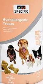 SPECIFIC HYPOALLERGENIC TREATS CT-HY 300 G ( pies hydrolizat łososia przysmaki alergia psy bezglutenowe ) 214031