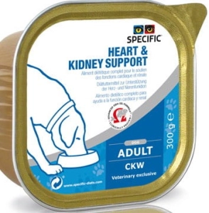 SPECIFIC CKW HEART  KIDNEY SUPPORT 6 x 300 G ( psy cardio serce nerki renal urinary ) 212032