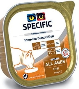 SPECIFIC FSW STRUVITE DISSOLUTION  7 x 100 G ( koty piasek dieta )  032079