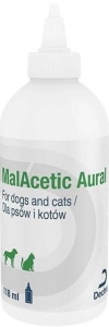 MALACETIC AURAL 118 ML ( pies kot odkażanie grzyby psy koty oto uszy otitis ) 39721