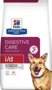 HILL'S PD CANINE I/D 12 kg + Gratis ( pies kurczak intestinal  psy jelita biegunki niestrawność pokarmowa ) 605862