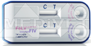VS TEST DIAGNOSTYCZNY FELINE FELV / FIV VETSCAN RAPID 10 szt.  ( białaczka koty zap. otrzewnej ) 250-0001-10