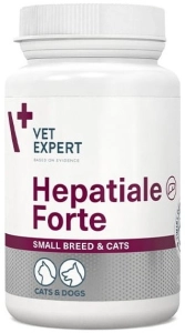 HEPATIALE FORTE SMALL BREED / CATS 40 kaps ( pies regeneracja wątroba hepatic psy koty )