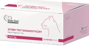 OVER ZOO TEST DIAGNOSTYCZNY FELV AG (10 TESTÓW)