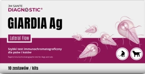 JM SANTE DIAGNOSTIC GIARDIA AG 10 SZTUK