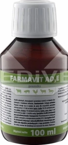 FARMAVIT AD3E 100 ML ( witaminy psy zw. gospodarskie drób gołębie źrebaki )