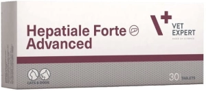 HEPATIALE FORTE ADVANCED 30 TABLETEK ( wątroba hepatic pies )