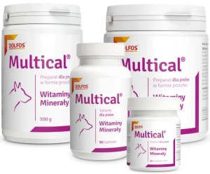 MULTICAL 0,8 KG TABL. ( psy aminokwasy witaminy minerały )
