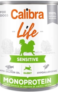 CALIBRA DOG LIFE SENSITIVE RABBIT 400 G ( psy wrażliwe królik pies ) 126329