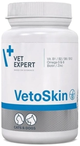 VETOSKIN 60 KAPSUŁEK ( psy skóra skin derm pies koty )