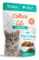 CALIBRA CAT LIFE POUCH STERILISED SALMON IN GRAVY NEW 85 g  ( koty łosoś ) 131577