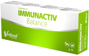 IMMUNACTIV BALANCE 60 KAPSUŁEK ( psy odporność beta glukan )