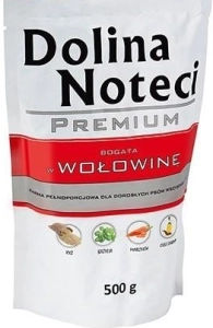 DOLINA NOTECI PREMIUM BOGATA W WOŁOWINĘ SASZETKA 500 G