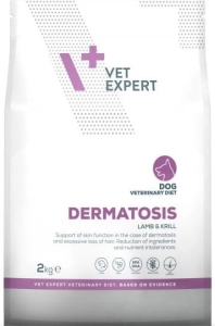 4T VETERINARY DIET DOG DERMATOSIS LAMB / KRILL 2 KG ( pies psy jagnięcina kryl dieta )