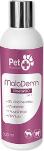 promo MALADERM SZAMPON 200 ml ( pies koty psy  grzyby malasezja ) 