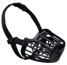TRIXIE 17603 KAGANIEC PLASTIK ROZMIAR S / M 22 CM ( psy zabezpieczenie pyska )