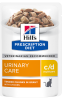 HILL'S  PD FELINE C/D CHICKEN 85 G ( koty urinary saszetka ) 607558