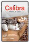 pakiet 24 x CALIBRA CAT NEW PREMIUM ADULT LAMB + POULTRY 100 g  ( koty saszetka jagnięcina kurczak ) 100362 