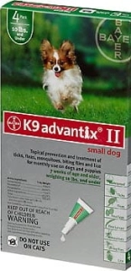 ADVANTIX SPOT-ON 0,4 ML ( permetryna pies ektopasożyty pchły kleszcze  meszki psy )
