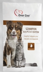 SZAMPON DLA PSÓW I KOTÓW W SASZETCE 20 ml ( pies koty jednorazówka psy kąpiele )