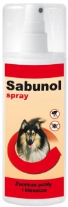 SABUNOL 100 ML ( pies psy spray pchły kleszcze ektopasożyty )