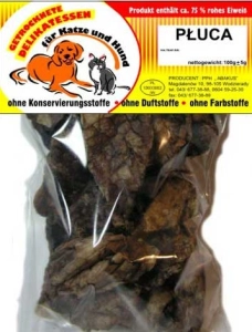 ABAKUS PŁUCA 500 G ( psy przekąska gryzak eco pies )
