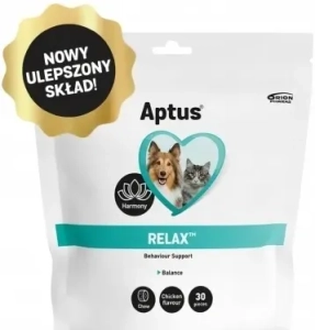 APTUS RELAX KĘSY 30 SZTUK ( psy koty socjalizacja sedacja uspokojenie )