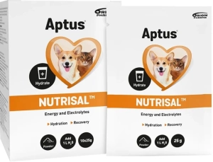 APTUS NUTRISAL 10 x 25 G ( pies koty biegunka rozwolnienie odwodnienie izotoniczny psy maltodekstryna 