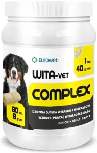 promo WITA-VET COMPLEX 8 G 80 TABLETEK ( pies niedobory psy ) 