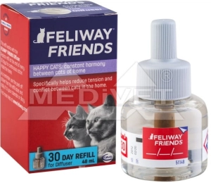 FELIWAY FRIENDS WKŁAD UZUPEŁNIAJĄCY 48 ML ( koty feromony sedacja uspokojenie socjalizacja )
