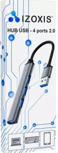 promo ISO HUB USB-1 IZOXIS 23316 17416 UNIWERSALNY ( gadżet rozgałęziacz )