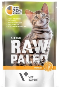 RAW PALEO KITTEN TURKEY 100 G ( koty kociaki kocięta )