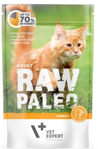 4T RAW PALEO ADULT CAT TURKEY 100 G ( koty indyk )