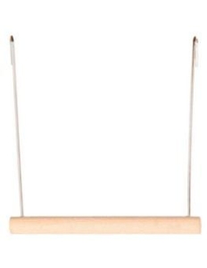 TRIXIE 5821 HUŚTAWKA DREWNIANA 12 X 13,5 CM ( ptaszki ozdobne )