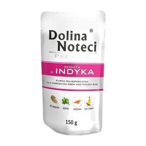 DOLINA NOTECI PREMIUM BOGATA W INDYKA 150 G ( pies )