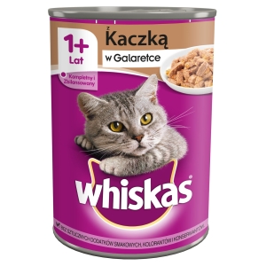 WHISKAS PUSZKA KACZKA W GALARECIE 400 G