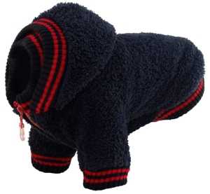 GF BLUZA B48 CZARNA NA ZAMEK ROZMIAR 0