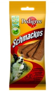PEDIGREE SCHMACKOS - WOŁOWINA 43 G ( pies przekąska czyścik )