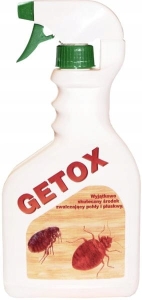 GETOX - ŚRODEK ZWALCZAJĄCY KARALUCHY  PRUSAKI  MRÓWKI  600 ML 