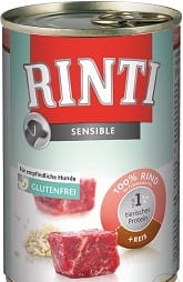 RINTI SENSIBLE WOŁOWINA / RYŻ 400 G