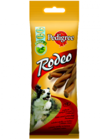 PEDIGREE RODEO Z WOŁOWINĄ 70 G ( pies gryzak dental czyścik aport )