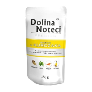 DOLINA NOTECI PREMIUM BOGATA W KURCZAKA 150 G  ( pies drobiowa psy ) )