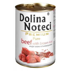DOLINA NOTECI PREMIUM PURE WOŁOWINA Z RYŻEM 800 G ( pies )