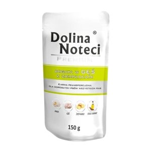 DOLINA NOTECI PREMIUM GĘŚ Z ZIEMNIAKAMI 150 G ( pies )