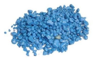 RIGA ŻWIR DEKORACYJNY DO AKWARIUM 450 G NIEBIESKI