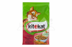 KITEKAT SUCHY WOŁOWINA /  WARZYWA 300 G ( kot )