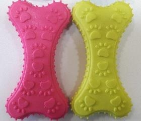 X-ZOO ZABAWKA DLA PSA KOŚĆ PŁASKA W ŁAPKI 10,5 CM ( pies gryzak czyścik aport dental )