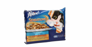 FELIX SASZETKA SENSATIONS 4X100G RYBA 12241300 ( kot )