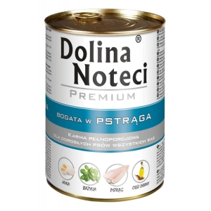 DOLINA NOTECI PREMIUM BOGATA W PSTRĄGA 800 G ( pies )